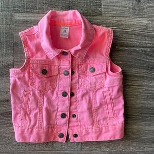 Toddler Girls Carter’s Denim Vest